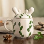 ماگ دمنوش طرح برگ